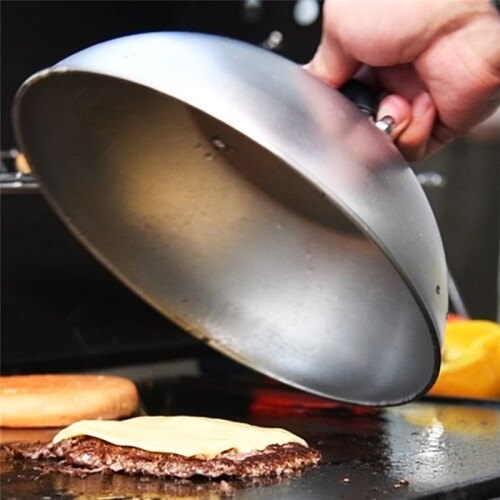 BBQ Tool Set Burger Crusher Set, Burger Press Pot Lock BBQ Spatel Flavor Flavor 2