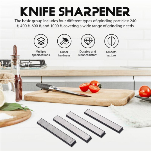 Fixed Angle Sharpener Accessories Honeycomb Sharpening Knife Sharpening Stones Set Emery Whetstone Strip 1