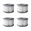 4st 2020 Poolfilter för MSPA FD2089 Uppblåsbart Badkarfilter Poolfilter 2