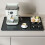 Tapete de Silicone para Café 15,75 X 23,6 Polegadas Tapete para Bar de Café com Tapete Removível para Secagem de Pratos Bordas Elevadas À Prova de 5