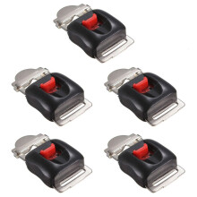 5X Universal Motorradhelme Clip Gurt Schnellverschluss Trennschnalle Neu