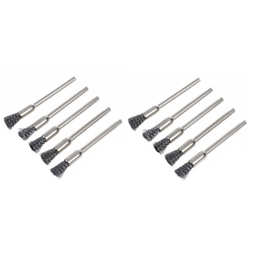 10X Wire Brush for Drill 3 mm