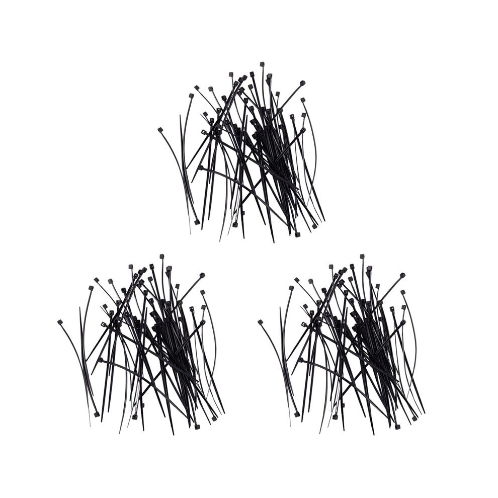 Cable Ties Industrial Quality Cable Ties: 100X2.5mm Color: Black Quantity: 150 Pieces 6031539897933