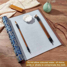 8X Set di Calligrafia Cinese Senza Inchiostro, Riutilizzabile, per Scrittura Ad Acqua, Panno Magico, Penne per Calligrafia Cinese Tradizionale