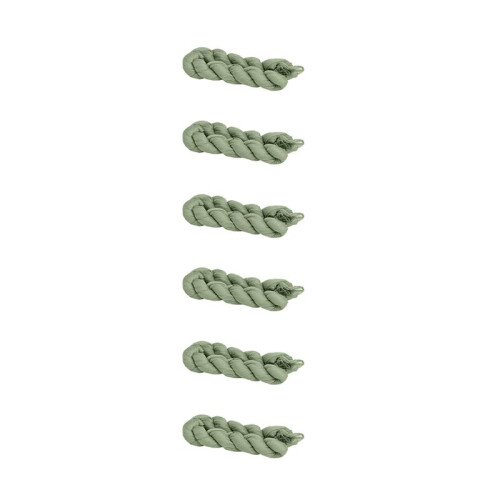 Pacote com 6 35x120 Polegadas Caminho de Mesa, Caminho de Mesa de Gaze para Chá de Bebê, Casamento, Decoração de Aniversário, Verde