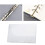 3X 6-Ring Binder Plastic File Folder, Suitable for Letter-Sized Office Supplies A5 2