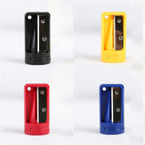 Carpenter Pencil Sharpener- 20 Pack Manual Pencil Sharpener for Flat Carpenter Pencils , Portable Pencil Sharpening Tool 1