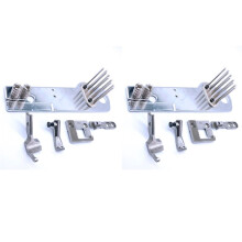 2 Juego de Tornillos de Placa de Aguja de Fijación de Máquina de Coser Piezas de Fijación de Unión Completa para Pfaff 335 BG335 Accesorio de