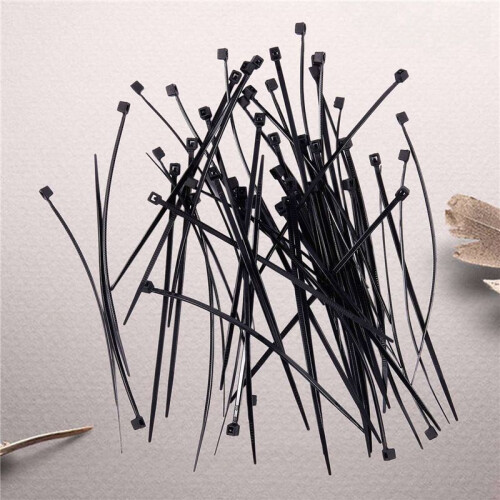 Attaches de Câble Qualité Industrielle Attaches de Câble: 100X2.5mm Couleur: Noir Quantité: 150 Pièces 1