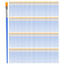 Paint Brush 2000Pcs Watercolor Small Paint Brushes Nylon Hair Artist Brushes for Oil Watercolor Body Face Nail Art