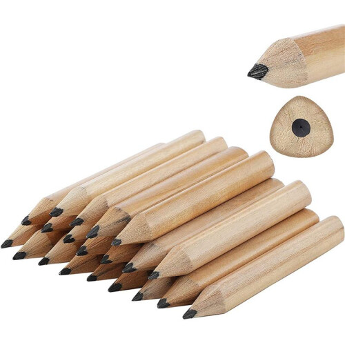 600Pcs 3.5Inch Wood Pencil, Beginner Writing Pencil,Students Sketch Pencil Stationery,Hexangular B 1