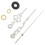 3X Machinery Movement Quartz Hours Seconds Countdown Black 2