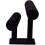 3X 2-Tier Bangle Bracelet Display Holder T-Bar Stand Black 7