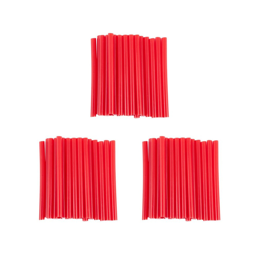 60Pcs Red Hot Melt Glue Gun Adhesive Sticks 7X100mm For Model 4713296331814