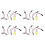 4X Auto Super Bright White 18 COB LED Light Bulb Panel + T10 Festoon Adapters 1