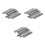 30Pcs M5X30mm 304 Stainless Steel Split Spring Roll Dowel Pins 1