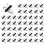 250Pcs Door Panel Clips with Seal Ring for  E34 E36 E38 E39 E46 X5 M3 M5 Z3 1