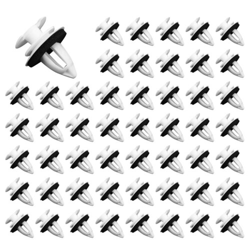 250Pcs Door Panel Clips with Seal Ring for  E34 E36 E38 E39 E46 X5 M3 M5 Z3
