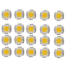 20X 100W Lampara LED Iluminacion Luz Lampara DIY Chip de Alta Potencia Calido
