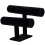 3X 2-Tier Bangle Bracelet Display Holder T-Bar Stand Black 3