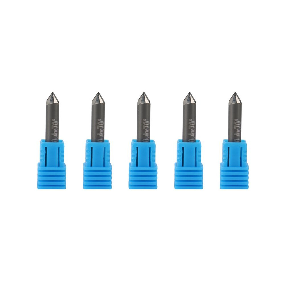 5X Pcd Diamond Engraving Bits Engraver Cnc Carving Stone Carbide Milling Cutter Granite Marble D6xl40x70degreex0.4 6033416211832
