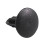 5mm x 5mm Hole Dia Black Plastic Rivets Fastener Push Clips 240 Pcs 4