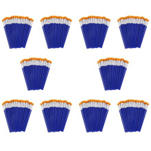 1000Pcs Flat Paint Brushes,Small Brush Bulk for Detail Painting,Nylon Hair Brushes Acrylic Oil Watercolor Fine