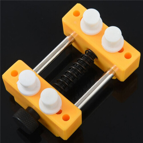 2X Vise Tool Movement Holder Opens Watch Case Dial Fixer for Clock 2