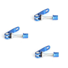 3X Spak Fast Clamp Tool Alloy Bolt Sadel Road Mountainbike Blå