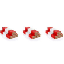 108 Piezas Lápices de Construcción de 7 Pulgadas Lápices de Madera Dura Lápices de Carpintero Planos Octogonales Marcado de Carpintería