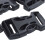 12Pcs Plastic Side Quick Release Buckles Clip for 25mm Webbing Band Black 8