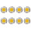 8X 100W LED Lamp High Power Chip DIY Lamp Light Lighting Warm White 1