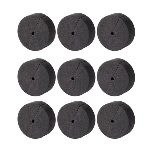 80 Pcs Garden Clone Collars Neoprene Inserts Sponge Block para 2 Polegada Net Pots Hydroponics Systems e Cloning Machines 2