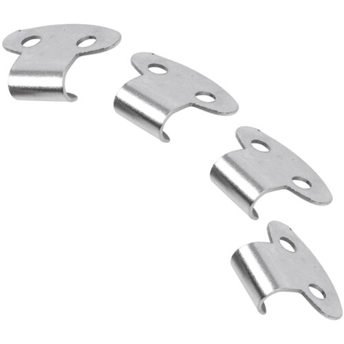 Cabinet Silver Tone Spring Loaded Toggle   Hasp 16 Pcs 2
