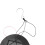 4X Changing Solar Powered Lanterns Wind Chime Wind Mobile LED Light, Gzero Spiral Spinner Windchime 8