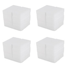 100x60x20mm 40pcs Magic Sponge Eraser Melamine Cleaner-White