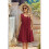 Loose Tank Dress Wine Red S 4