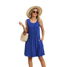 Loose Tank Dress Iridescent S