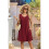 Loose Tank Dress Wine Red L 6