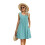 Loose Tank Dress Bean Green XL 1