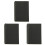 3X Retro  Coil Sketch Sketchbooks Blank Notebook  Notebook Cancelleria per La Scuola (Bianca e Nero) 1