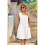 Loose Tank Dress White L 7