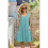 Loose Tank Dress Bean Green XL 8