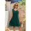 Loose Tank Dress Dark Green M 7
