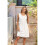 Loose Tank Dress White L 6