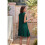 Loose Tank Dress Dark Green M 2