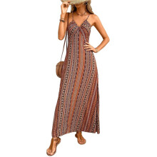 Womens Spaghetti Strap Dress Summer Dresses Beach Cover Ups Casual Sundresses Yellow XXL