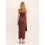 Women'S Basic Tank Bodycon Sleeveless Solid Casual Long Dress Brown L 2