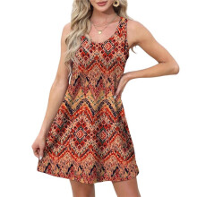 Vestidos de Verão para Mulheres, Vestido de Verão Casual com Bolso, Saída de Praia, Maiô Cor 6 M