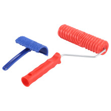 Imitatie Houtpatroongereedschapset Eg300T 7 Inch Rubberen Rol + Ms16 Imitatie Realistisch Houtnerfgereedschap Houtnerfcoating Embossingpatroon